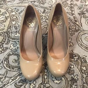Vince Camuto Blush patent leather heels. 3” heel